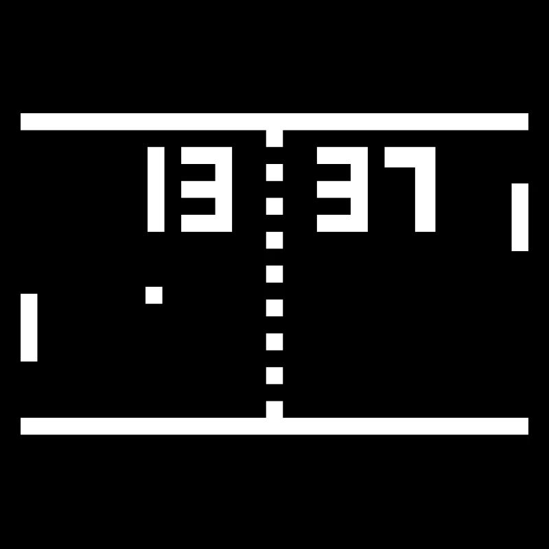 1337-Pong blanc