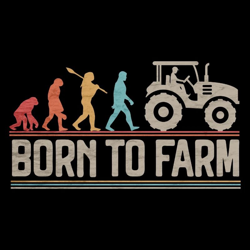 Né de Farm Evolution Farmer Tractor