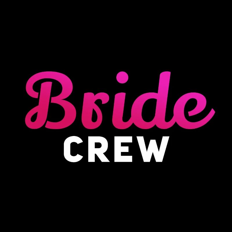 Bride Crew Pink W