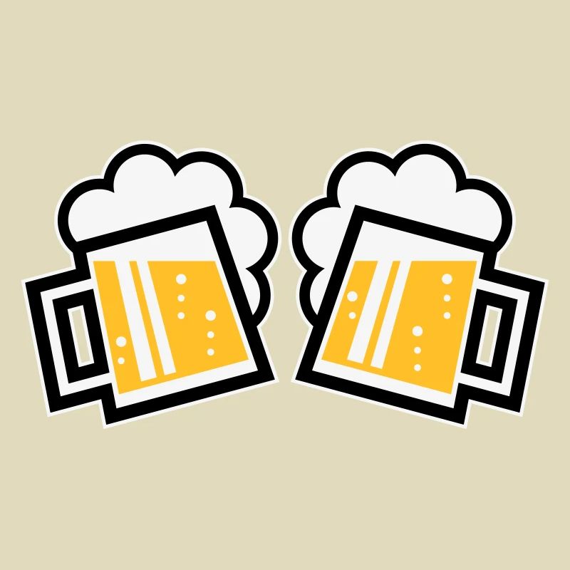 2 chopes à bière bavaroise Prosten (chopes à bière / 3C)