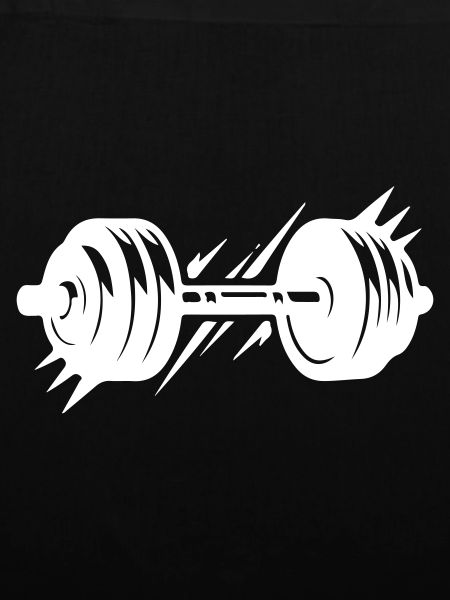 Langhantel Symbol Hanteln