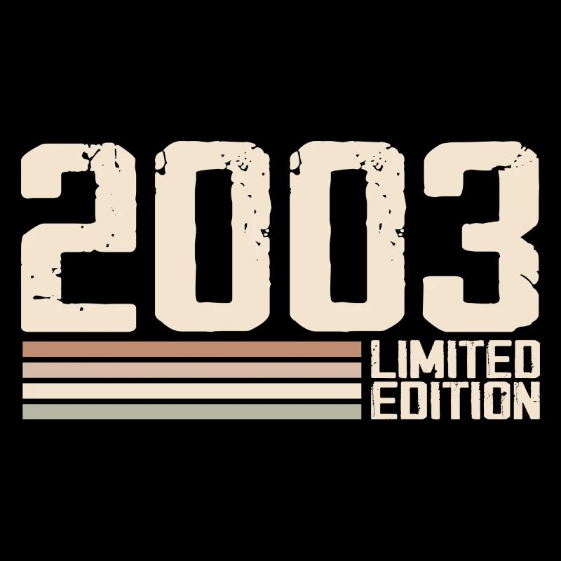 2003 Millésime 2003 Anniversaire 2003 Rétro 2003