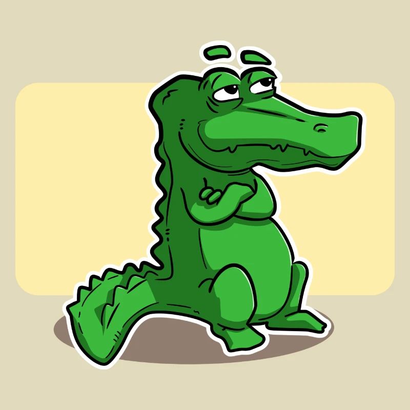 süsses Krokodil