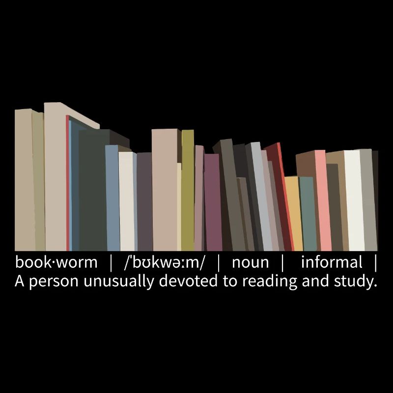 Bücherwurm auf Englisch