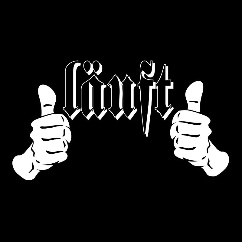 läuft,Spruch,Sprüche,Lustige Sprüche,Humor,Spaß,