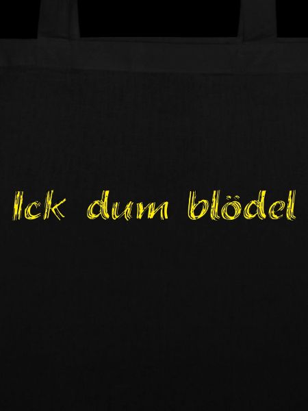 Ick dum blödel