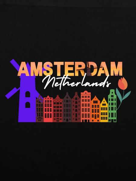 Amsterdamer Skyline-Tulpengradient
