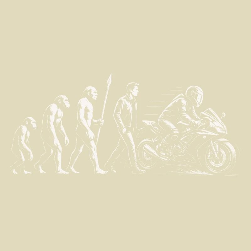 Motorrad Biker Evolution