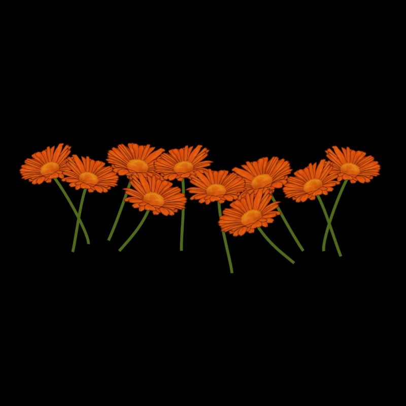Calendula. Fleurs, fleurs