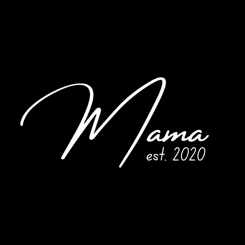 Mama established 2020 Frische Mutter Schwanger