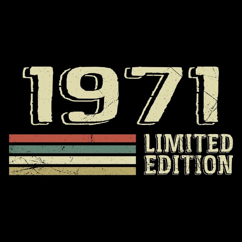 Born in 1971 Birthday 1971 Vintage 1971