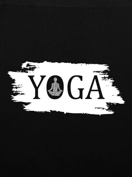 Yoga Stille Silhouette 