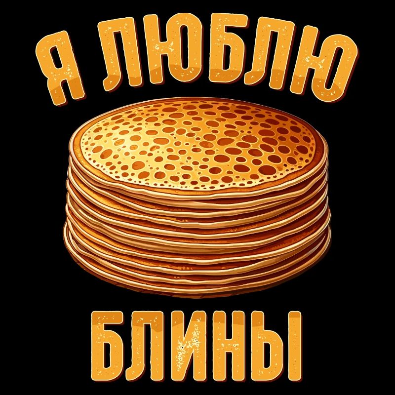 J’adore les blinis crêpes russes russie