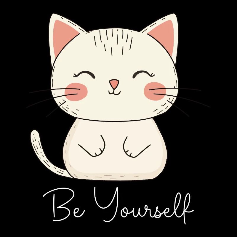 Chat Être Soi-même Amour Motivation