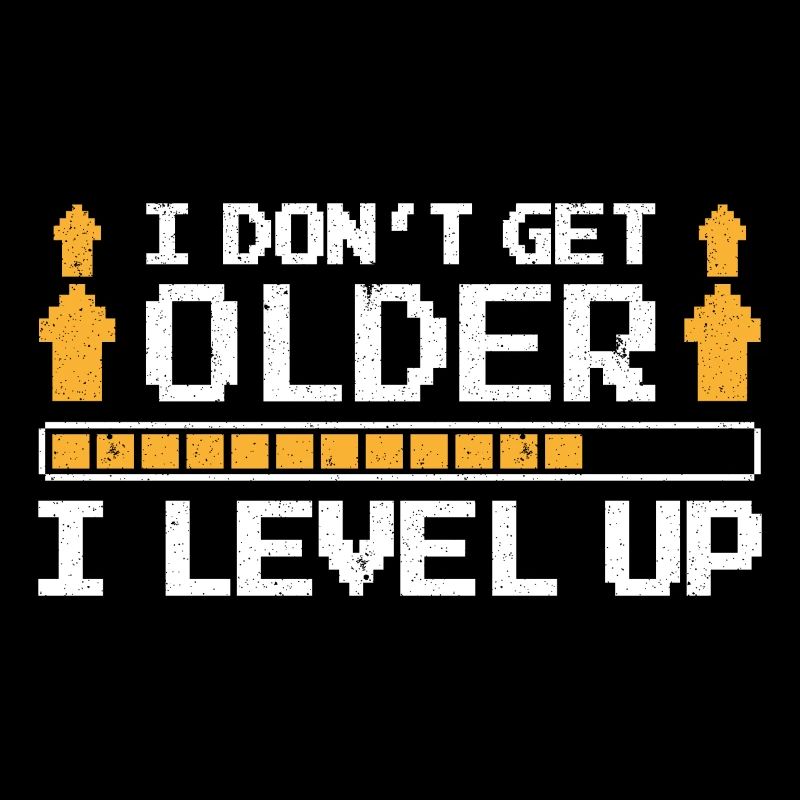 Les jeux deviennent plus vieux Level Up Funny