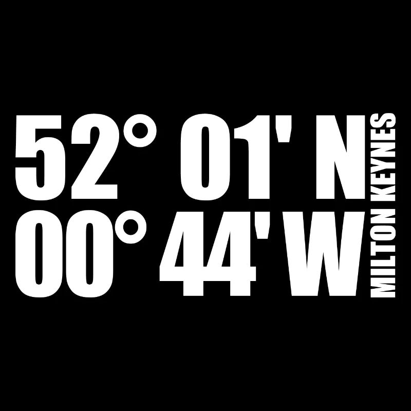 Milton Keynes coordinates