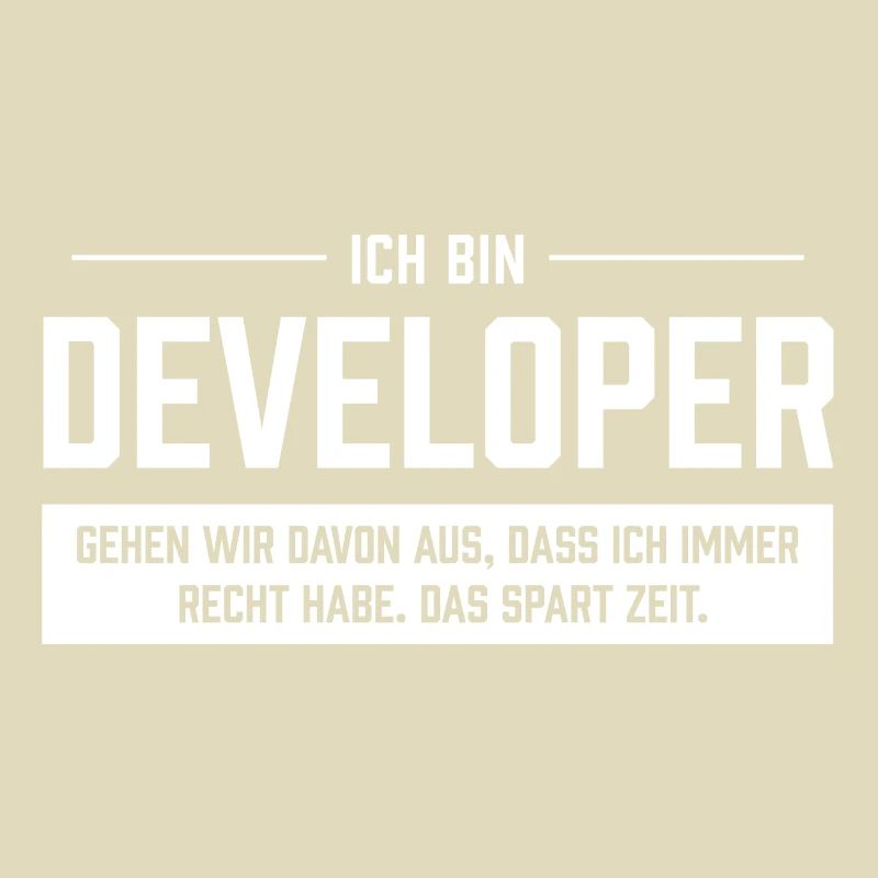Ich bin Developer