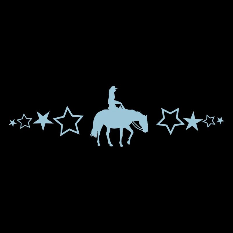 Plaisir Cheval avec des étoiles