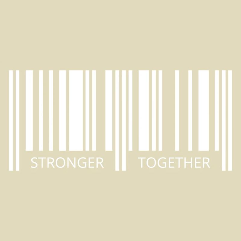 Together strong Corona Barcode Strichcode Partner