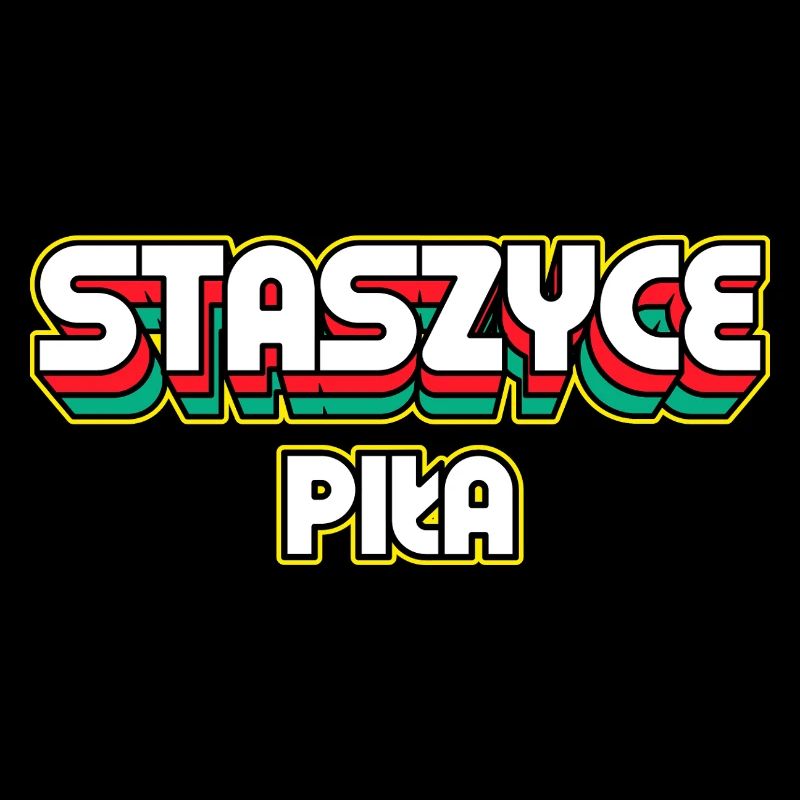 Staszyce Piła. Nom du district rétro