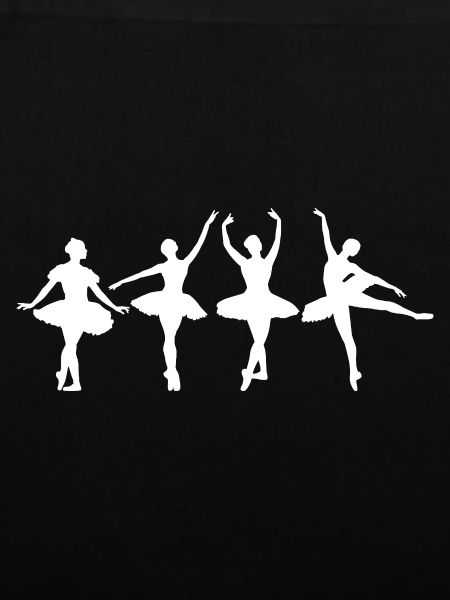 Lustiges Ballettmädchen tanzen