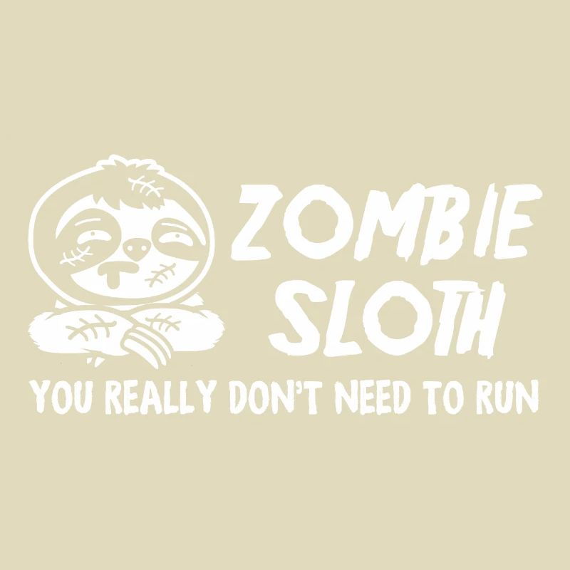 Zombie Sloth You Really Don't Need To Run