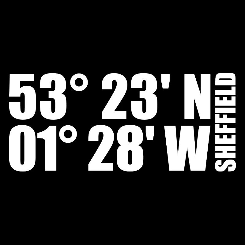 Coordonnées de Sheffield