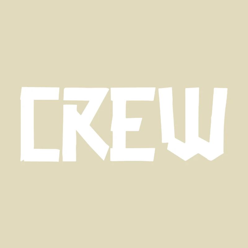 Crew Gaffer Petits caractères Blanc