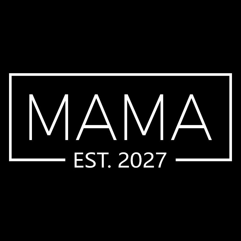 Mama est. 2027 Werdende Mama 2027