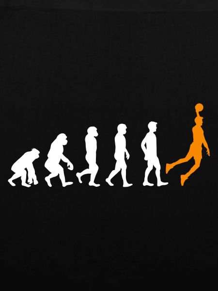 Basketball Evolution Basketballer Geschenk