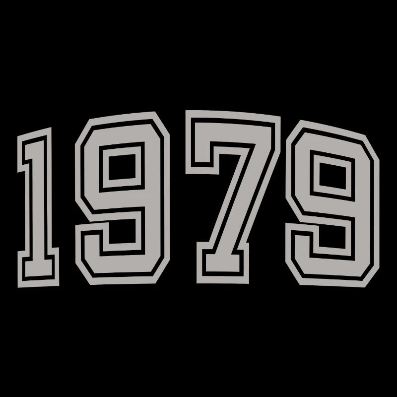 1979 Idée cadeau Année de naissance Année de construction