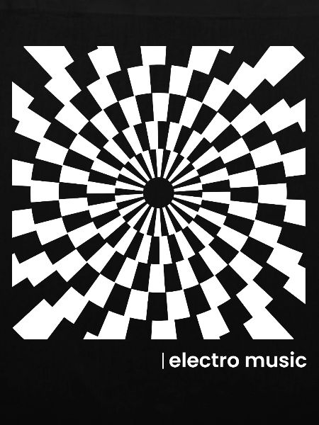 Hypnotic Electro Music Poster