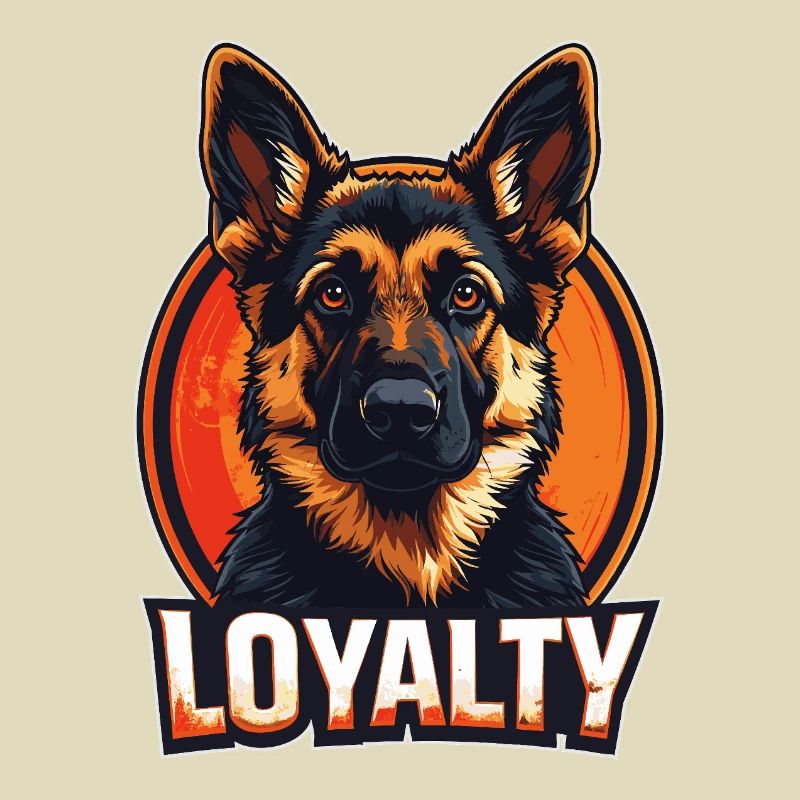 Loyalty – Deutscher Schäferhund Design
