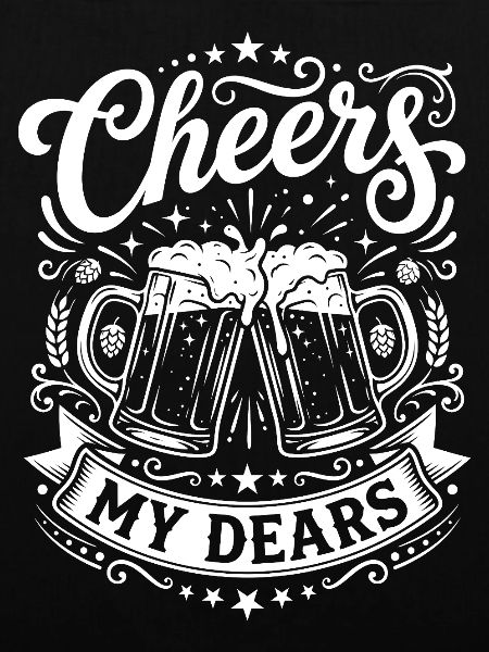 Prost, meine Lieben Toasting