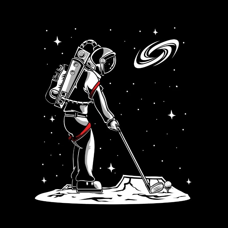 Golf astronaut