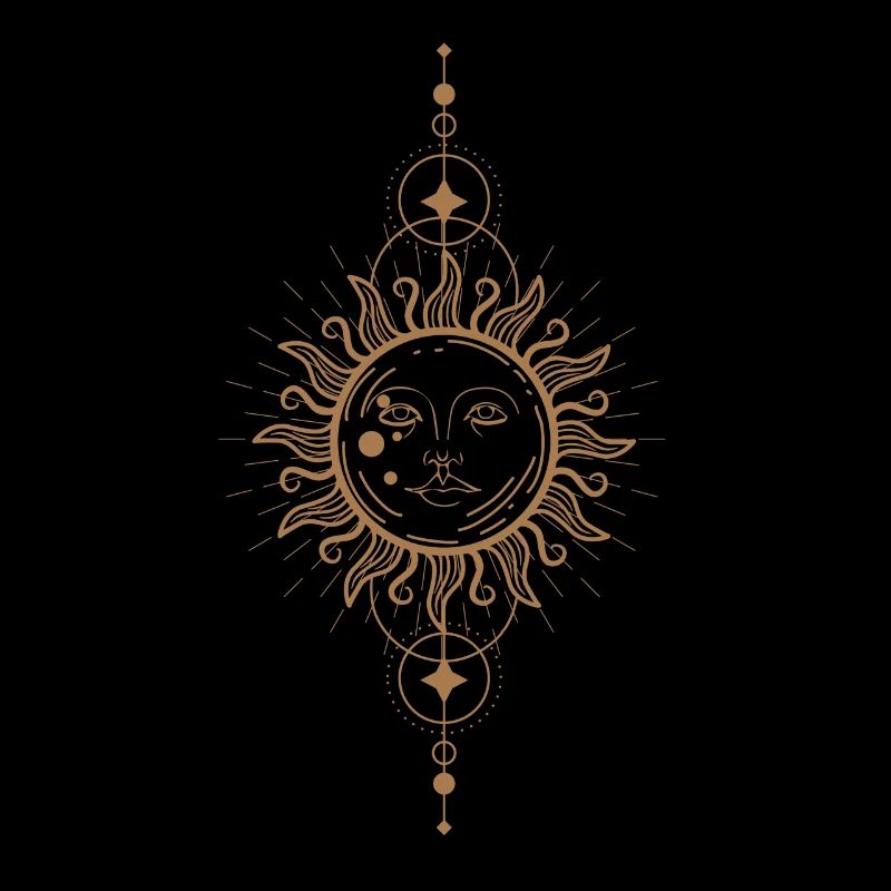 Boho Sonne & Boho Mond Himmlisch