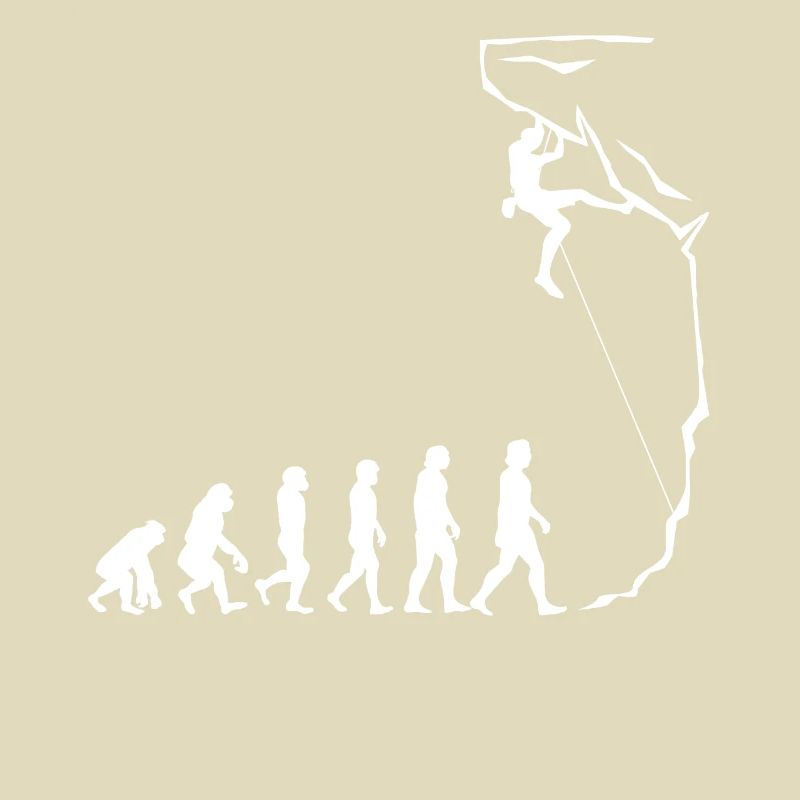 Evolution des Kletterns, Bouldern, Bergsteigen
