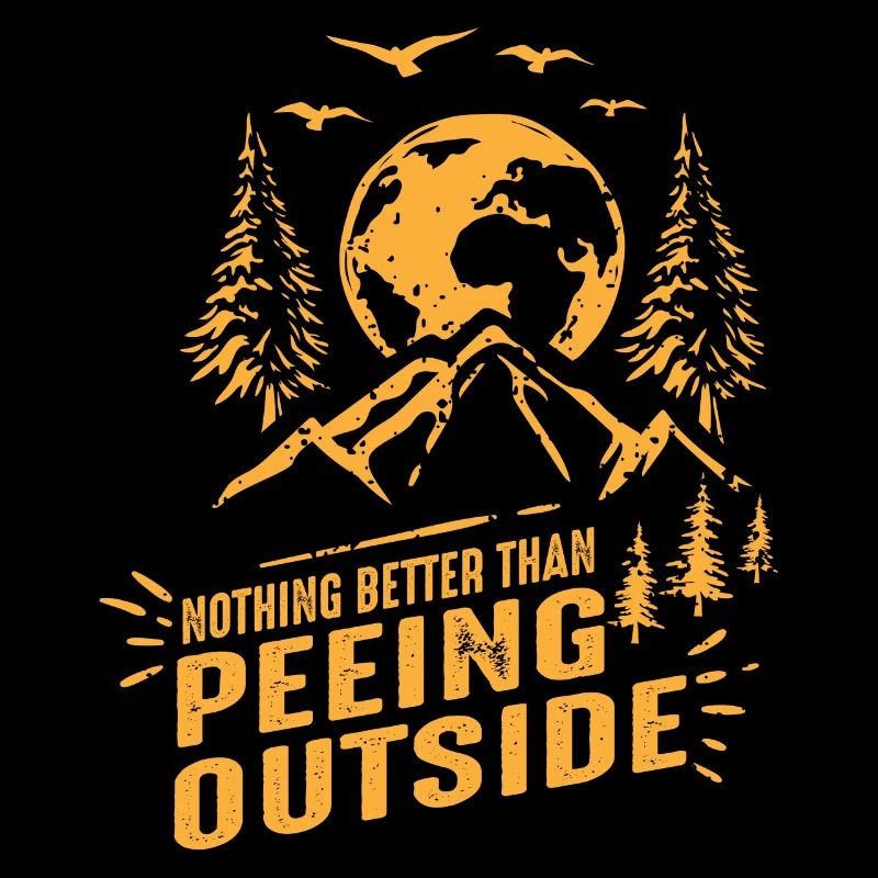 Nothing better than peeing outside