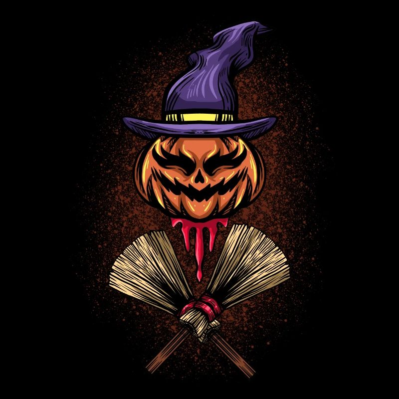 Halloween Gift Witch Skeleton Killer Horror