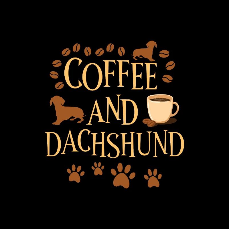 Kaffee und Dackel