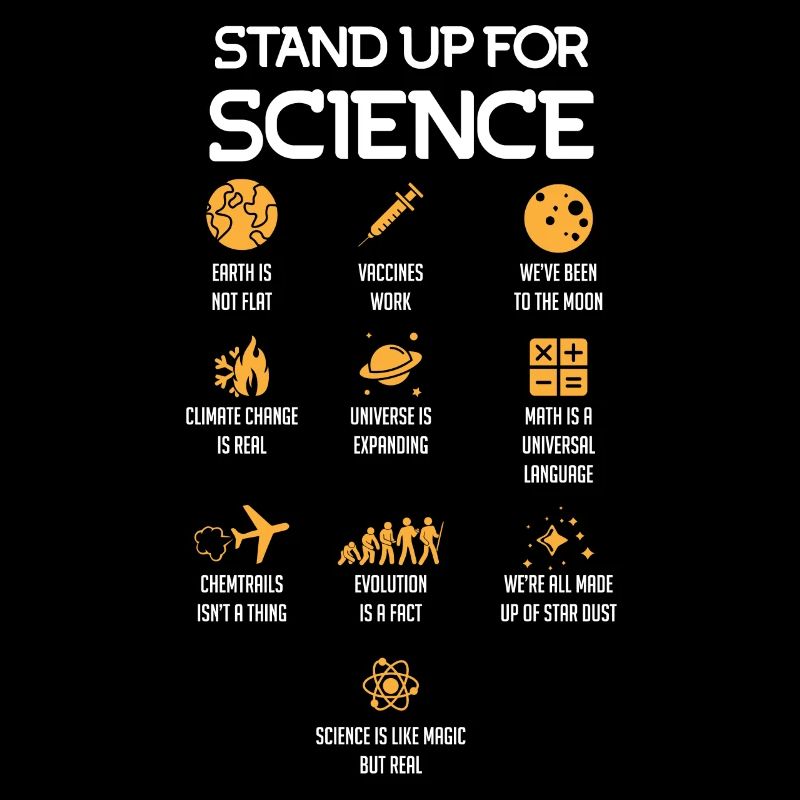 Stand up for science, science