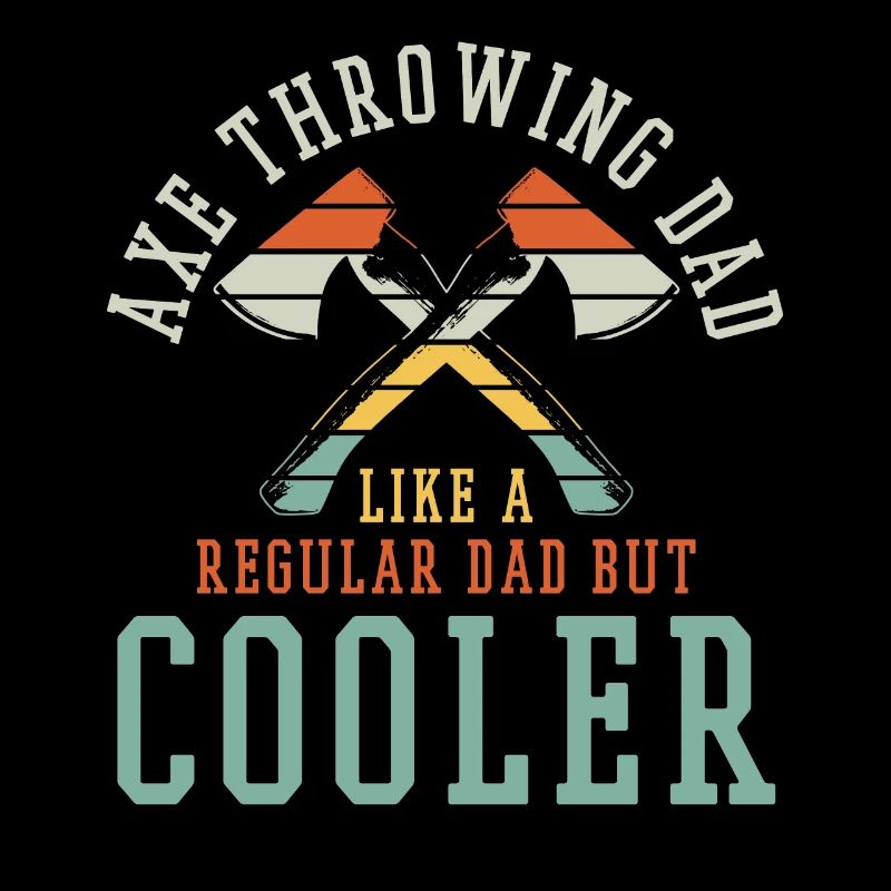 Funny Axe Throwing Wood Lover Design