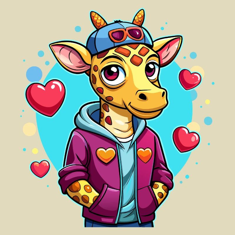 Giraffe Parade: Cool Giraffe