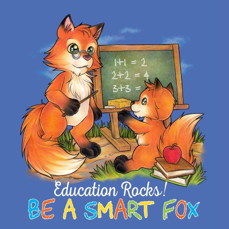 Education Rocks! Be a smart Fox - Geschenkidee