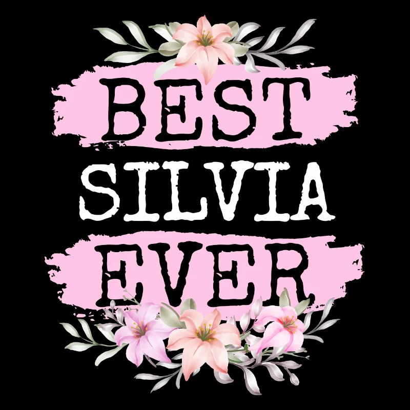 Silvia Geschenk Name Geburtstag