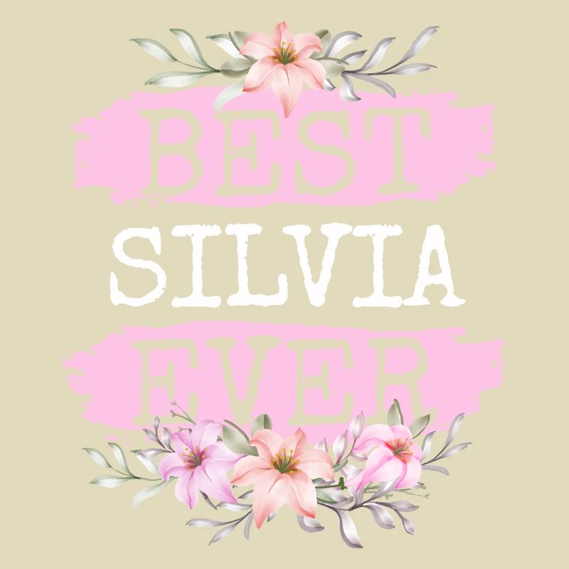 Silvia Geschenk Name Geburtstag