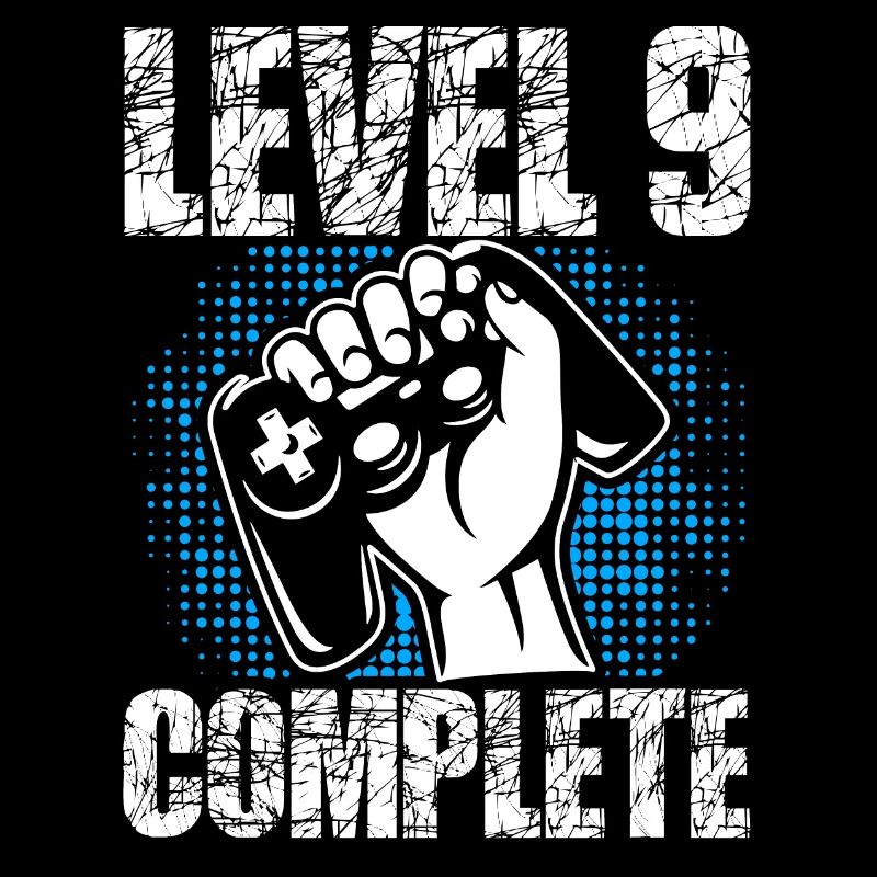 Level 9 Complete Birthday Gift 9 Years Gamer