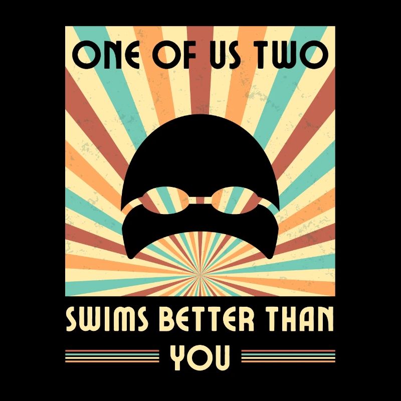 Einer Von Uns Beiden Schwimmt Besser Als Du