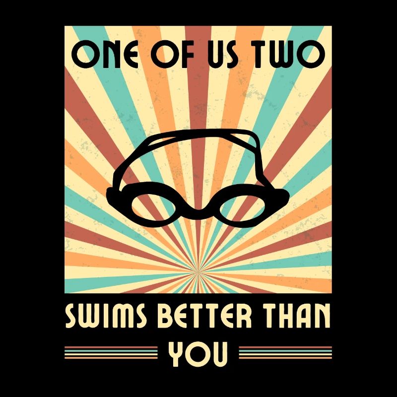 Einer Von Uns Beiden Schwimmt Besser Als Du