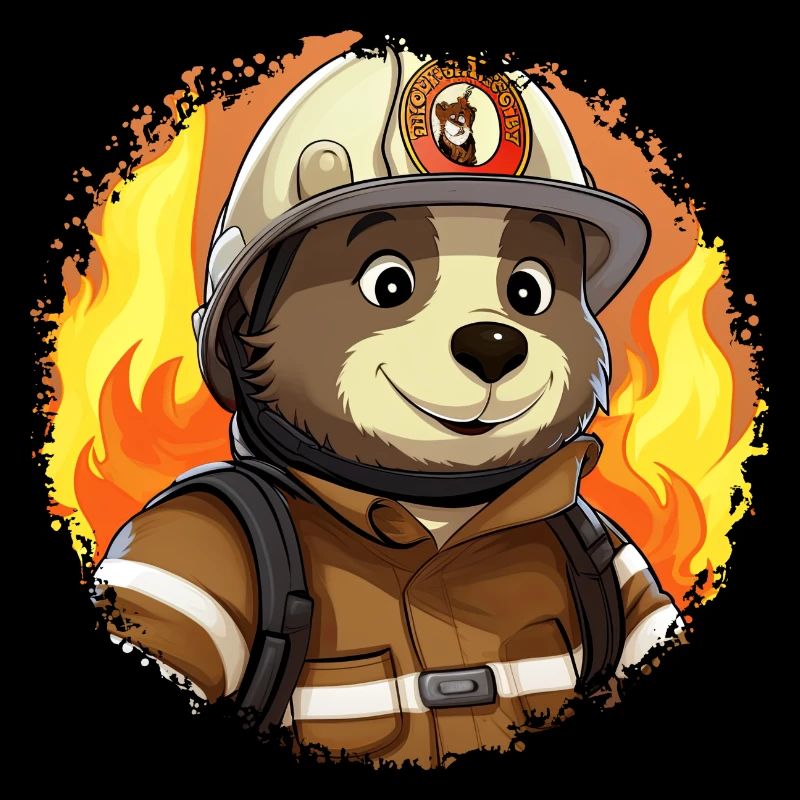 Feuerwehrmann Maulwurf